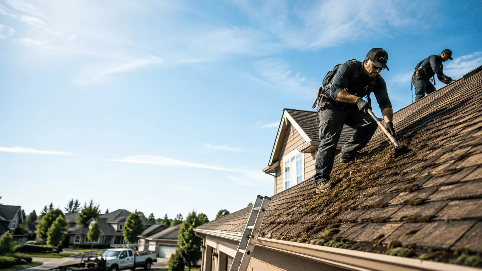 Roof Moss Removal in Auburn, NE near me